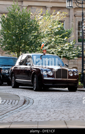 Queen Elizabeth II`s Bentley car Stock Photo